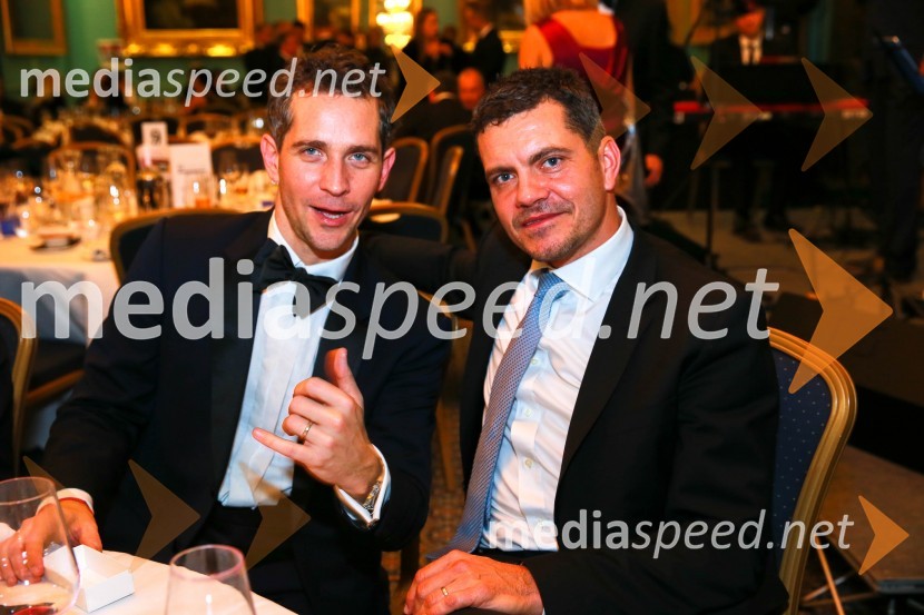  Miha Žerko, predsednik, Britansko-slovenska gospodarska zbornica;  Luka Vesnaver, DeloitteChristmas Gala dinner