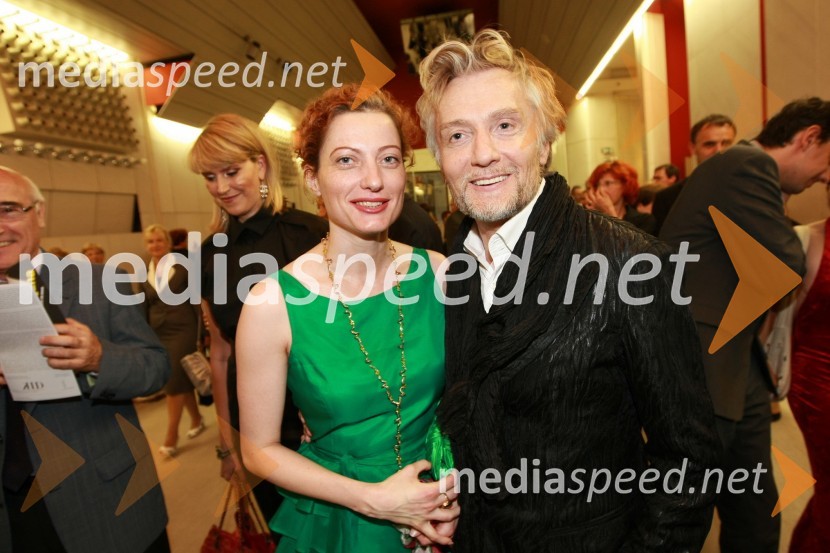 Hermina Kovačič, urednica Diners Magazine in Franci Planinšek, lepotni kirurgOtvoritev Festivala Ljubljana 2008: Kraljevi filharmonični orkester iz Londona