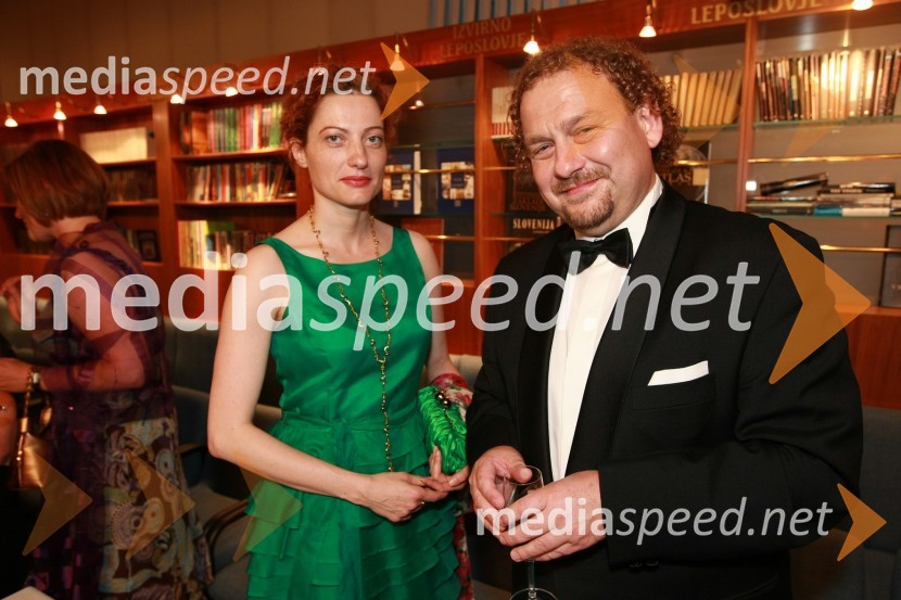 Hermina Kovačič, urednica Diners Magazine in Darko Brlek, direktor Festivala LjubljanaOtvoritev Festivala Ljubljana 2008: Kraljevi filharmonični orkester iz Londona