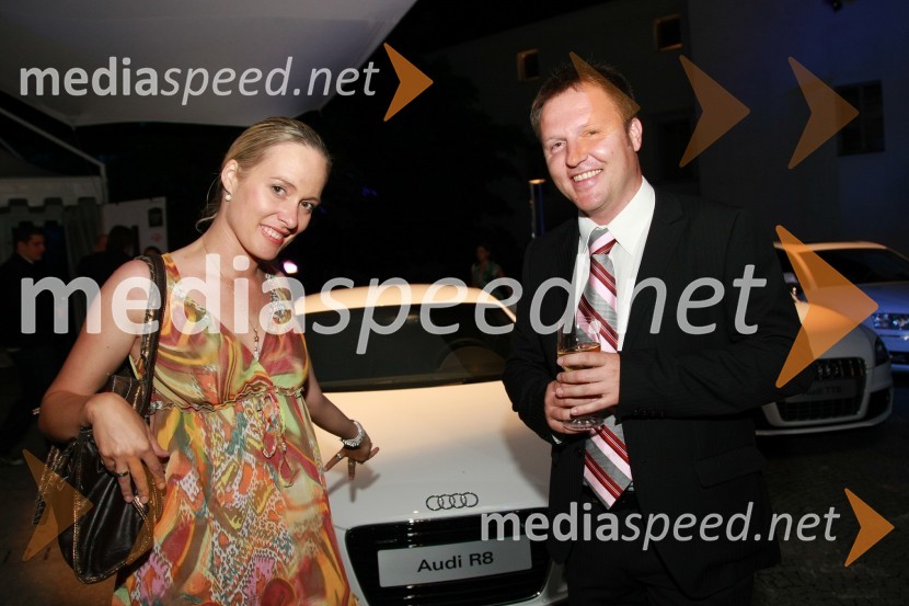 ... in Samo Pagon, vodja marketinga znamke Audi za SlovenijoOtvoritev Festivala Ljubljana 2008: Kraljevi filharmonični orkester iz Londona