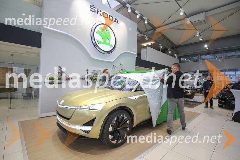 Škoda VISION EŠkoda VISION E, slovenska predstavitev