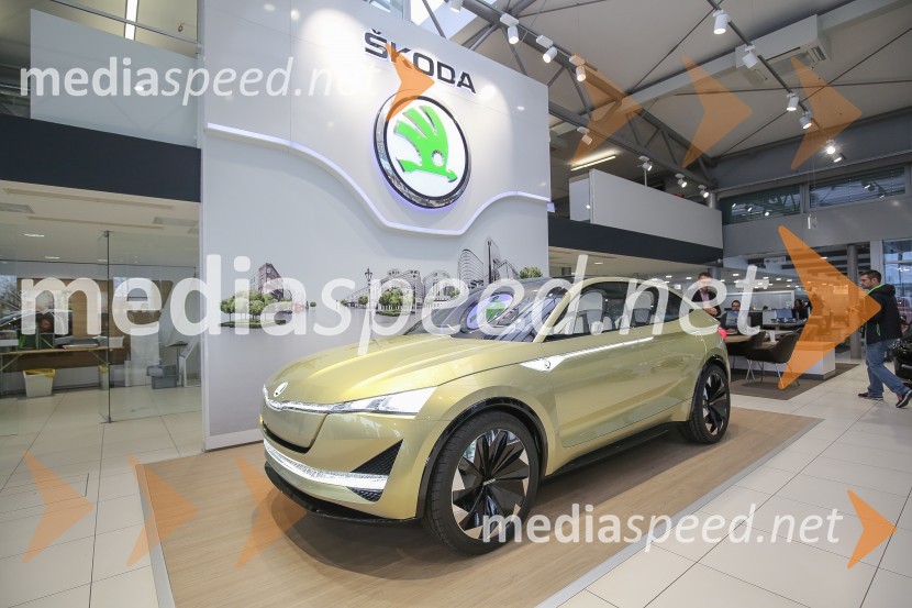 Škoda VISION EŠkoda VISION E, slovenska predstavitev