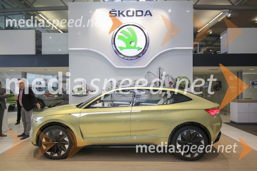 Škoda VISION EŠkoda VISION E, slovenska predstavitev