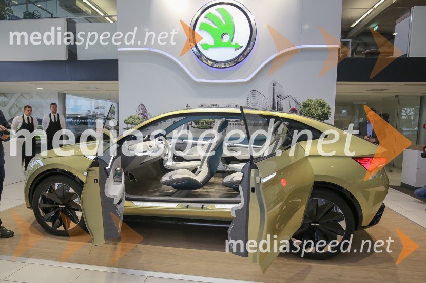 Škoda VISION EŠkoda VISION E, slovenska predstavitev