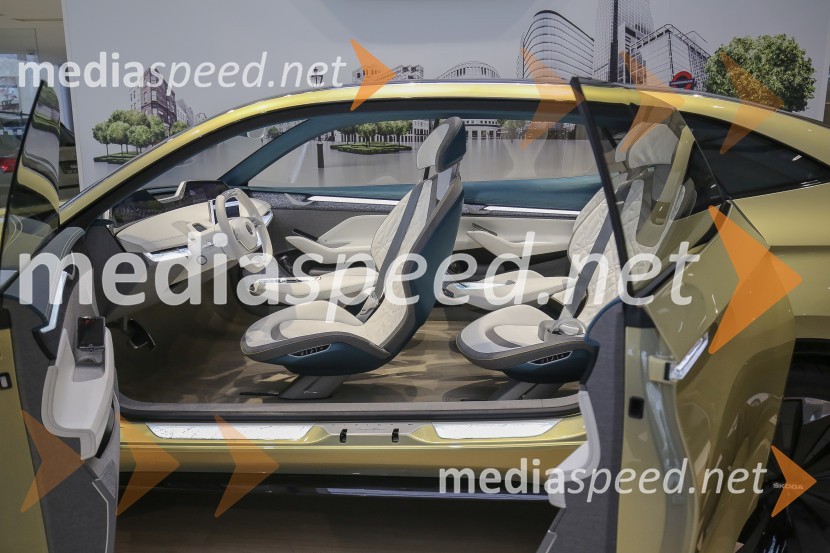 Škoda VISION EŠkoda VISION E, slovenska predstavitev