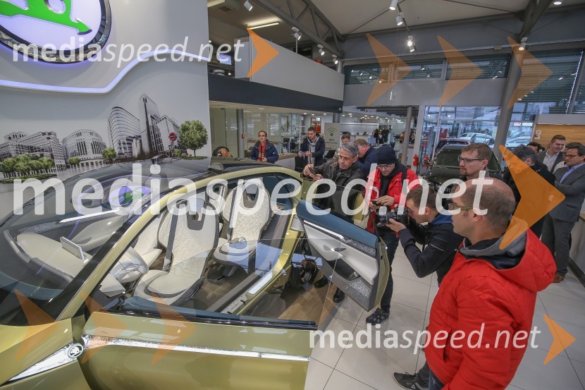 Škoda VISION EŠkoda VISION E, slovenska predstavitev
