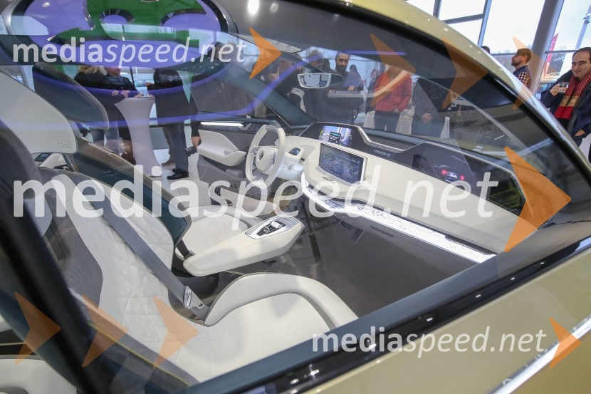 Škoda VISION EŠkoda VISION E, slovenska predstavitev