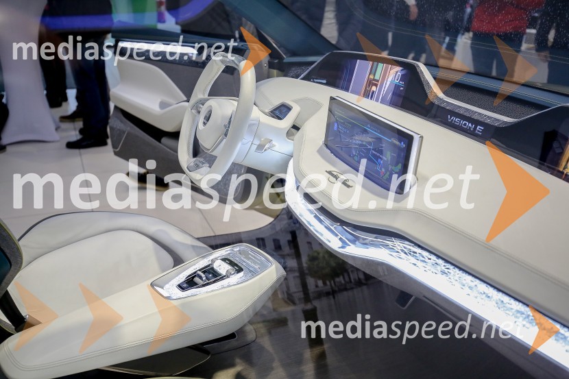Škoda VISION EŠkoda VISION E, slovenska predstavitev