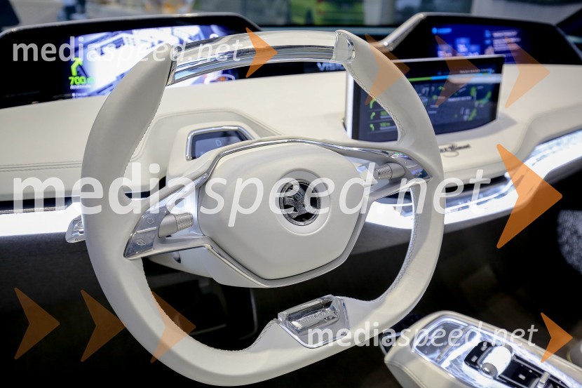 Škoda VISION EŠkoda VISION E, slovenska predstavitev