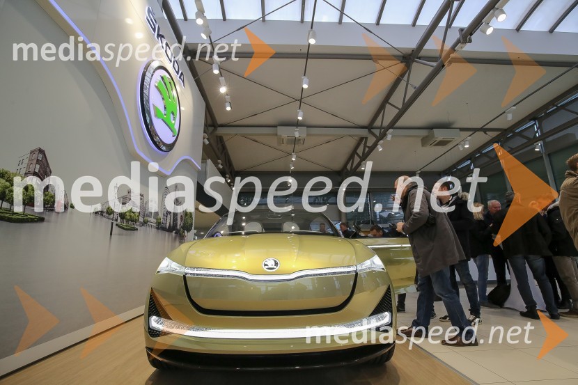 Škoda VISION EŠkoda VISION E, slovenska predstavitev