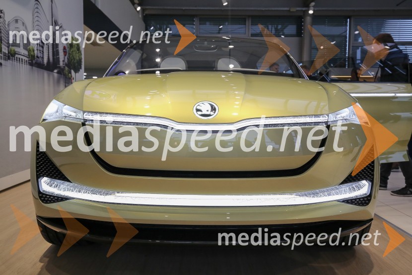 Škoda VISION EŠkoda VISION E, slovenska predstavitev