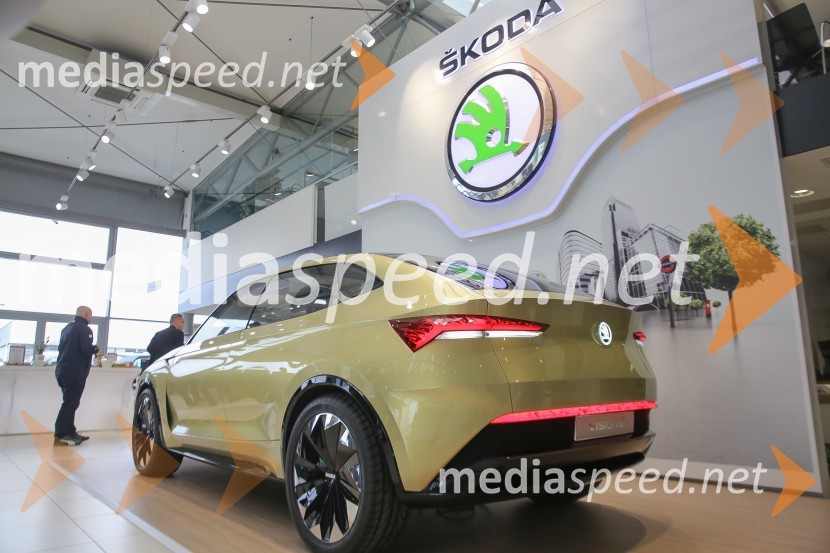 Škoda VISION EŠkoda VISION E, slovenska predstavitev