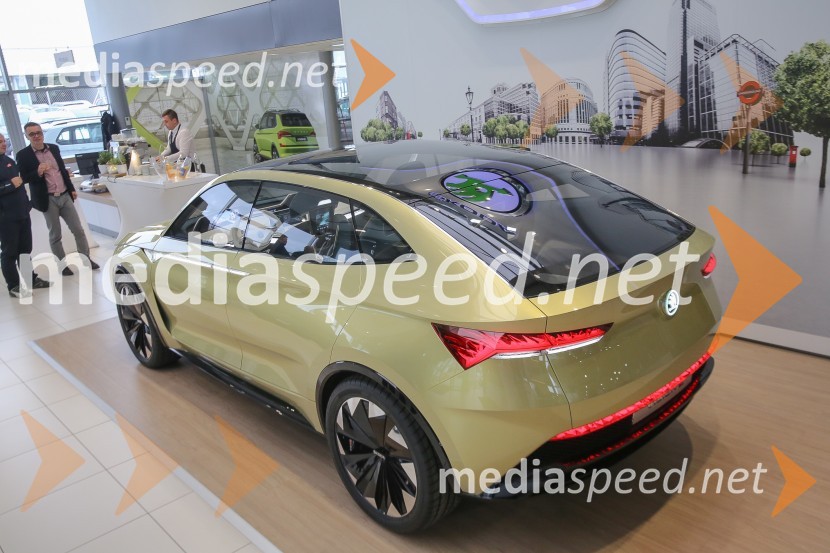 Škoda VISION EŠkoda VISION E, slovenska predstavitev
