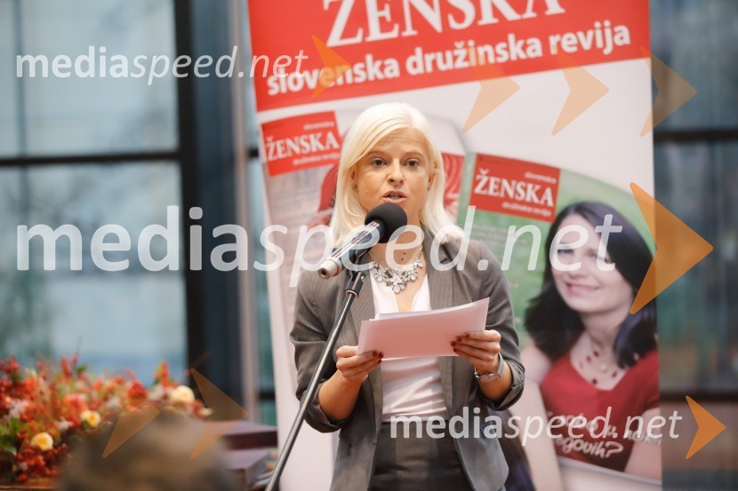 mag. Ksenija Klampfer, ministrica za delo, družino, socialne zadeve in enake možnosti RSLjudje odprtih rok leta 2018