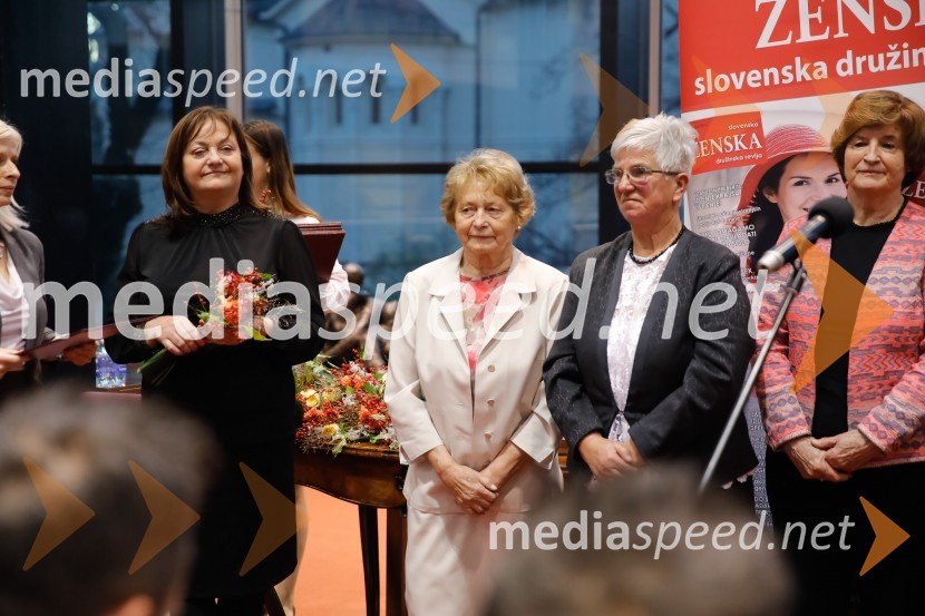  Marta Krpič, urednica Ženske;  ... ;  ... ;  Ljudmila Tratnik, dobrotnica 2018Ljudje odprtih rok leta 2018