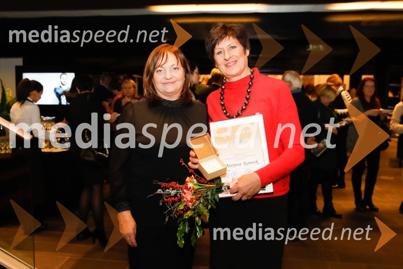  Marta Krpič, urednica Ženske;  Marjana Kamnik, izjemna osebnost 2018Ljudje odprtih rok leta 2018