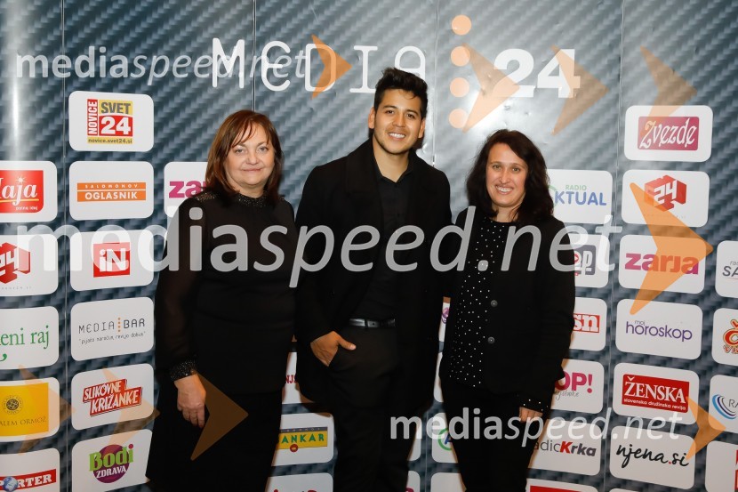  Marta Krpič, urednica Ženske;   Isaac Palma, pevec;  ... Ljudje odprtih rok leta 2018