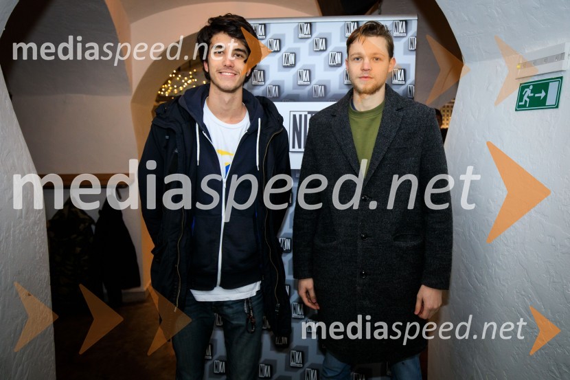  David Podgornik, skupina Lumberjack;  Jaka Novak, skupina LumberjackDruženje hišnih glasbenikov založbe Nika