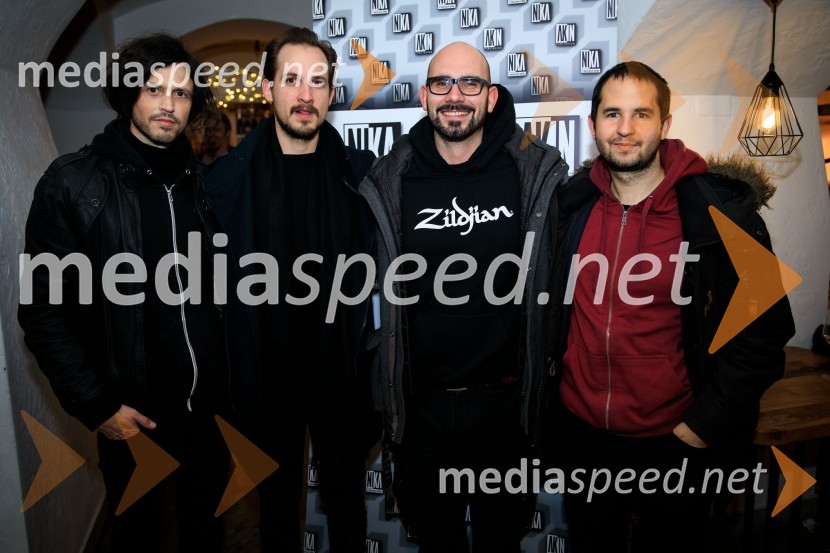  Vojko Šintler, Seven Days in May;  Jani Klavora, zasedba Seven Days in May;  Damjan Lebečnik, zaseba Seven Days in May;  Rok Cizelj, zaseba Seven Days in MayDruženje hišnih glasbenikov založbe Nika