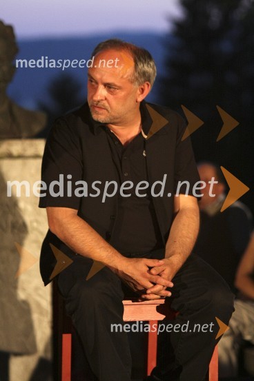 Feri Lainšček, nominiranec za nagrado kresnik za roman Nedotakljivi  
Podelitev nagrad kresnik 2008