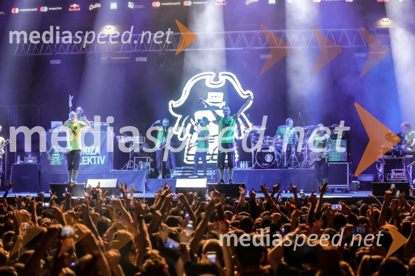 Skupina Dubioza KolekitvRitem mladosti 2018