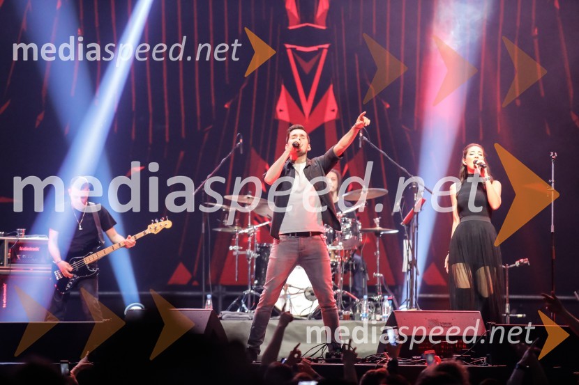  Žarko Kovačević, S.A.R.S.;  Sanja Lalić, skupina S.A.R.S.Ritem mladosti 2018