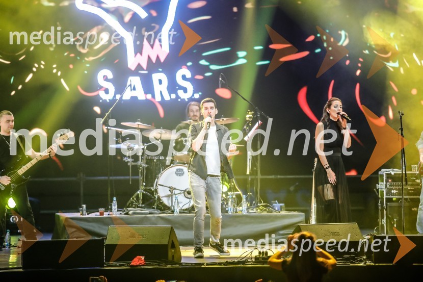 Žarko Kovačević, S.A.R.S.;  Sanja Lalić, skupina S.A.R.S.Ritem mladosti 2018