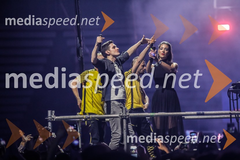  Žarko Kovačević, S.A.R.S.;  Sanja Lalić, skupina S.A.R.S.Ritem mladosti 2018