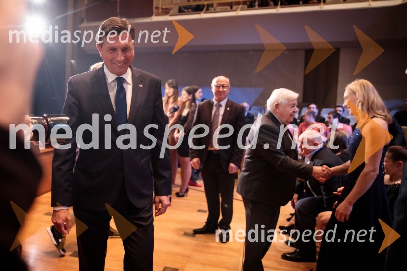  Borut Pahor, predsednik Republike SlovenijeLuka Dončić in Janja Garnbret športnika leta 2018