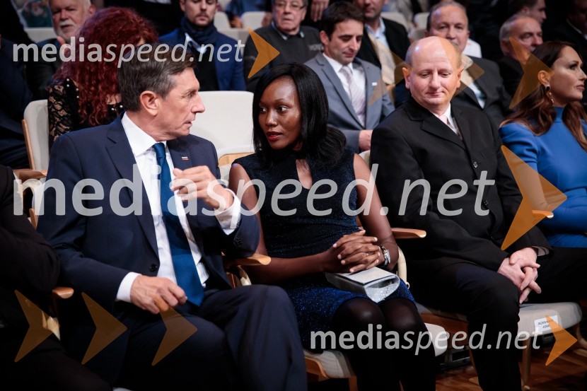  Borut Pahor, predsednik Republike Slovenije;  ... Luka Dončić in Janja Garnbret športnika leta 2018