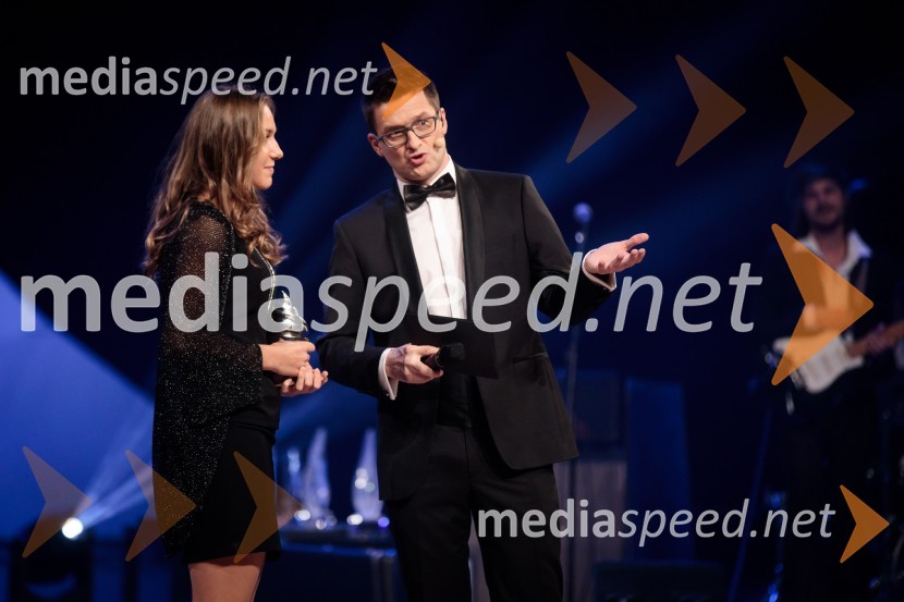  ... ;  Saša  Jerković, novinarLuka Dončić in Janja Garnbret športnika leta 2018