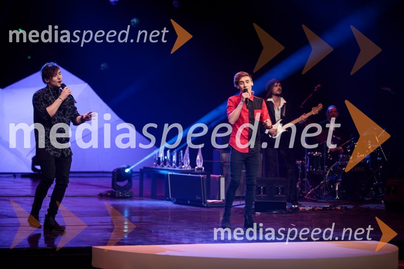  Rok Piletič, BQL;  Anej Piletič, BQLLuka Dončić in Janja Garnbret športnika leta 2018