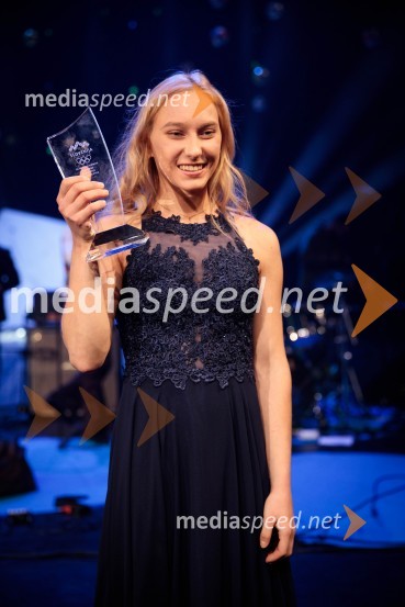  Janja Garnbret, slovenska športna plezalkaLuka Dončić in Janja Garnbret športnika leta 2018