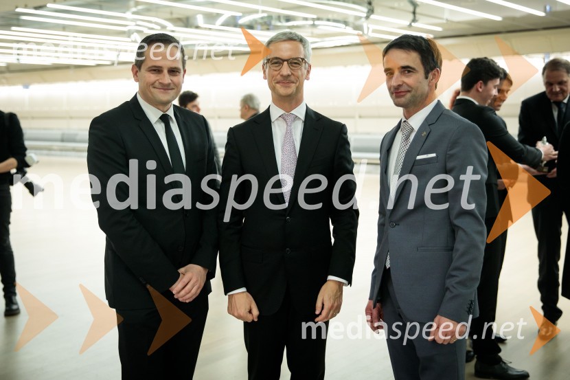  ... ; dr. Jernej Pikalo, minister za izobraževanje, znanost in šport  RS; dr. Franci Petek, nekdanji smučarski skakalec in direktor SZSLuka Dončić in Janja Garnbret športnika leta 2018