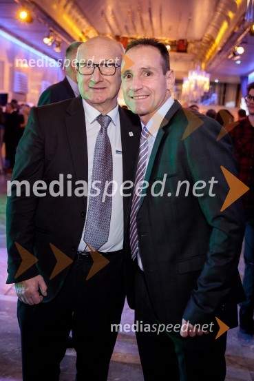  Bogdan Gabrovec, predsednik Olimpijskega komiteja Slovenije, predsednik Judo zveze Slovenije;  Tomaž Barada, taekwondoist in kickbokser, podpredsednik Olimpijskega komiteja SlovenijeLuka Dončić in Janja Garnbret športnika leta 2018