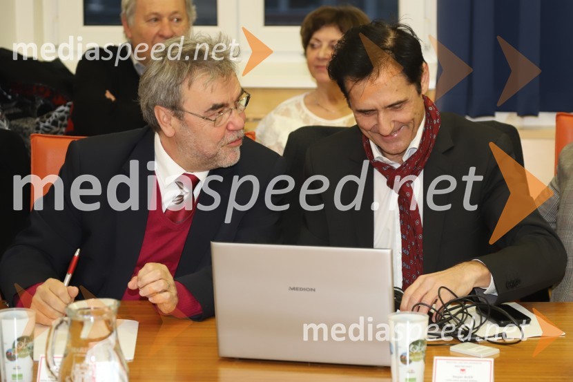 mag. Zdravko Luketič, mestni svetnik, Nova Slovenija – Krščanski demokrati;  Stojan  Auer, mestni svetnik, LPR - Lista za pravičnost in razvojKonstitutivna seja Mestnega sveta MO Maribor