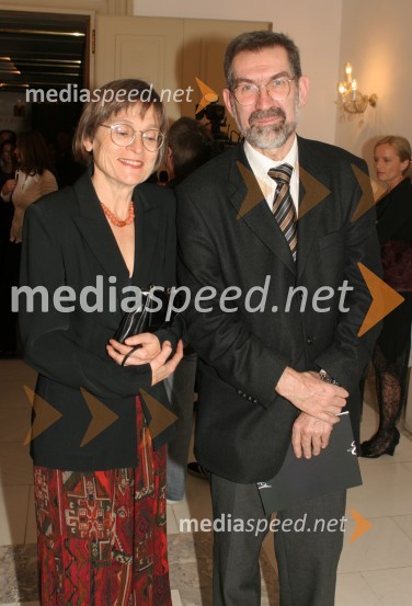 Dr. Jure Zupan, minister za znanost, visoko šolstvo in tehnologijo s soprogo BredoLabodje jezero, premiera baleta SNG Maribor