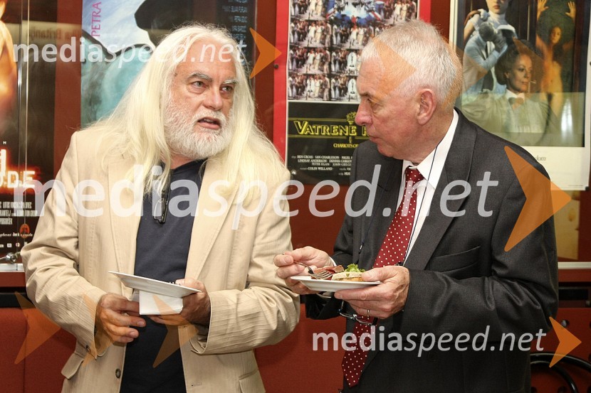 Zoran Hochstätter, direktor fotografije in predsednik Zveze filmskih snemalcev Slovenije in Nigel Walters, predsednik organizacije IMAGO (svetovna zveza direktorjev filma) in podpredsednik svetovne filmske organizacije BSC, ki podeljuje filmske nagrade BaftaZaključek festivala evropskega filma Euroteka