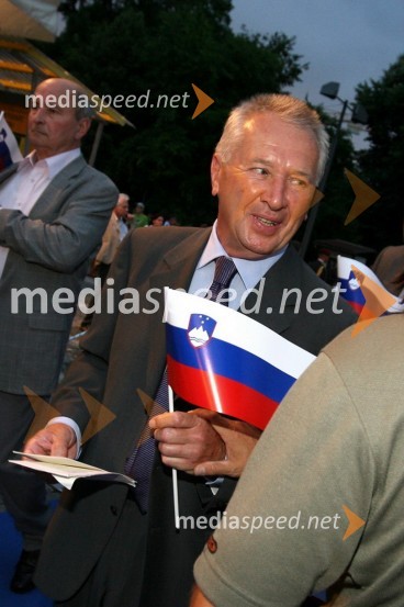 Ivo Hvalica, nekdanji poslanec DZProslava ob Dnevu državnosti 2008