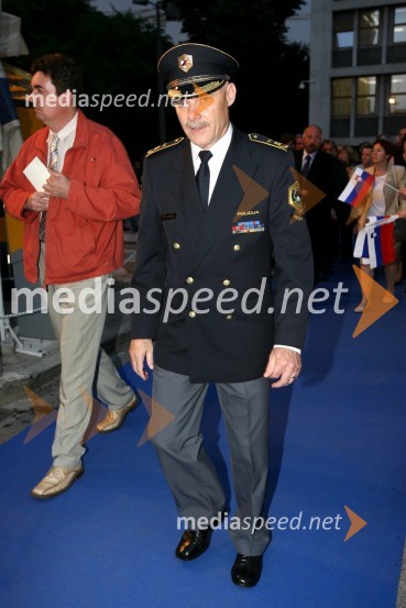 Jože Romšek, generalni direktor Slovenske policijeProslava ob Dnevu državnosti 2008