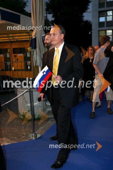Janez Podobnik, minister za okolje in prostorProslava ob Dnevu državnosti 2008