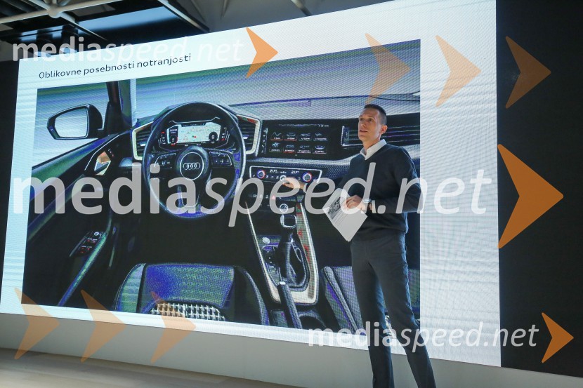 Audi A1 Sportback, slovenska predstavitev