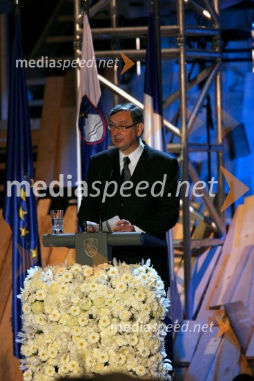Dr. Danilo Türk, predsednik Republike SlovenijeProslava ob Dnevu državnosti 2008