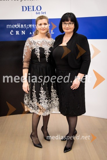  Dolores Podbevšek, direktorica marketinga in PR, Delo d.o.o.;  Nataša  Luša, direktorica družbe Delo d.o.o.;  Nataša  Luša, direktorica družbe Delo d.o.o.Delo 60 let