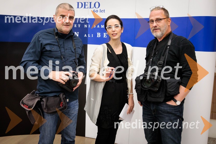  Matej Družnik, fotograf, Delo;  ... ;  Jože Suhadolnik, fotoreporter, Delo d.o.o.Delo 60 let
