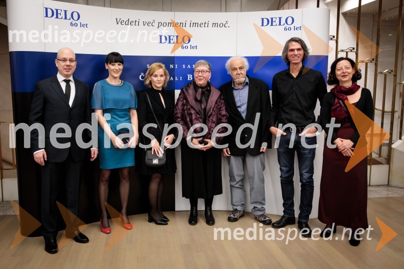  Uroš Urbas, Odgovorni urednik časopisa Delo in Nedelo ter delo.si;  Anja Intihar, novinarka;  Mimi Podkrižnik Tukarić, zunanjepolitična novinarka, Delo ;  Zorana Baković, prevajalka;  Peter Kolšek, pesnik, novinar in publicist, Delo; dr. Uroš Hočevar, fotograf in filozof;  Ženja Leiler, namestnica odgovornega urednika, DeloDelo 60 let