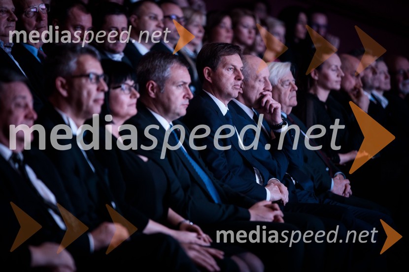  Dejan Židan, predsednik Državnega zbora Republike Slovenije; prof. dr. Miro Cerar, nekdanji predsednik Vlade Republike Slovenije, minister za zunanje zadeve RS, predsednik SMCDelo 60 let