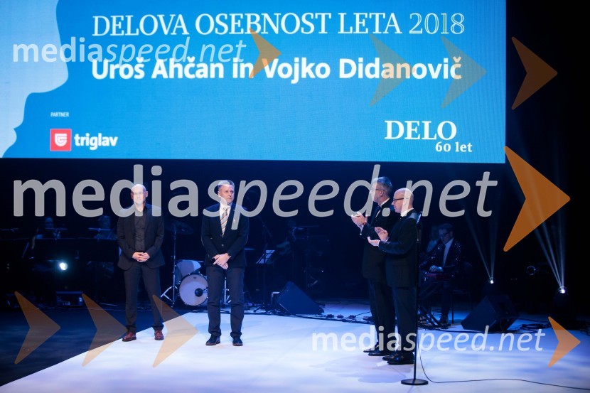 asist. dr. Vojko Didanovič, specialist otorinolaringologije in maksilofacialne kirurgije; prof. dr. Uroš Ahčan, specialist plastične kirurgije;  ... ;  Uroš Urbas, Odgovorni urednik časopisa Delo in Nedelo ter delo.siDelo 60 let