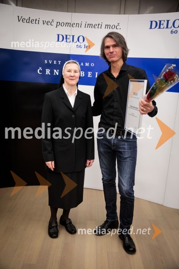sestra Bernarda Gostečnik, profesorica biologije in gospodinjstva; dr. Uroš Hočevar, fotograf in filozofDelo 60 let