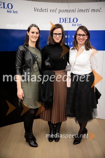  Katja Čenčur, AmCham (Ameriška gospodarska zbornica);  Brina Tomovič Kandare, AmCham Slovenia (Ameriška gospodarska zbornica);  Deana Jezeršek, Jezeršek Creative Culinary SolutionsDelo 60 let